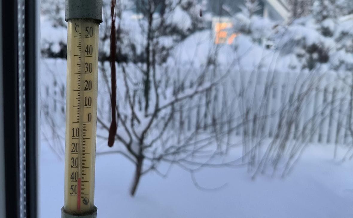 In Russia for the first time since the beginning of autumn recorded frost below 30 degrees