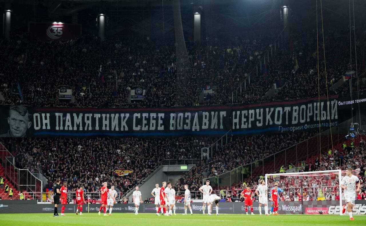CSKA beats Spartak in the first half of the RPL match