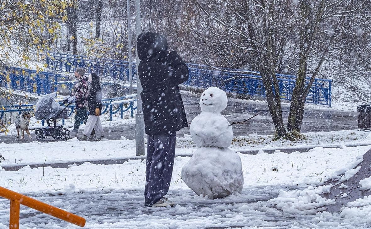 Weather forecasters estimated when the first snow will fall in Moscow