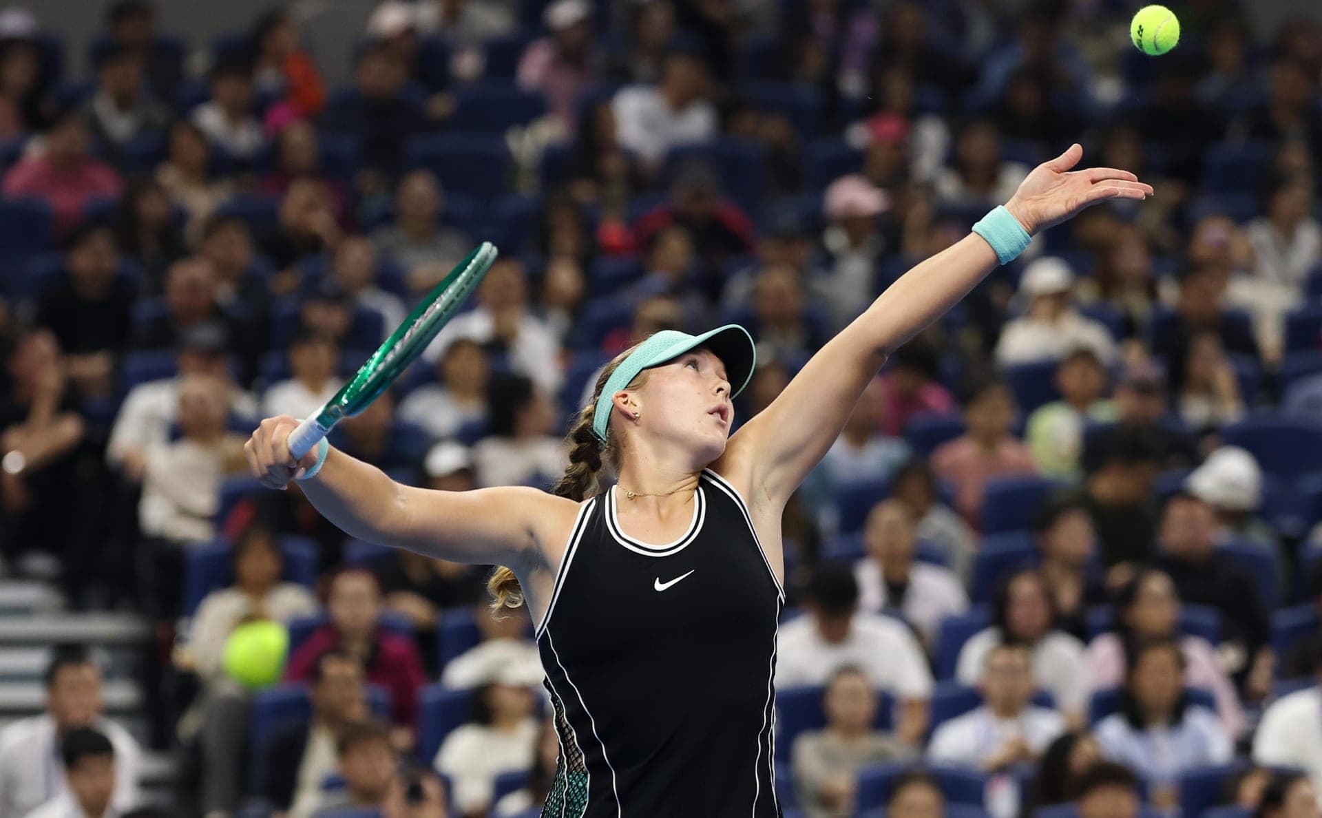 Andreeva withdrew from a major tournament after losing in the final in Beijing