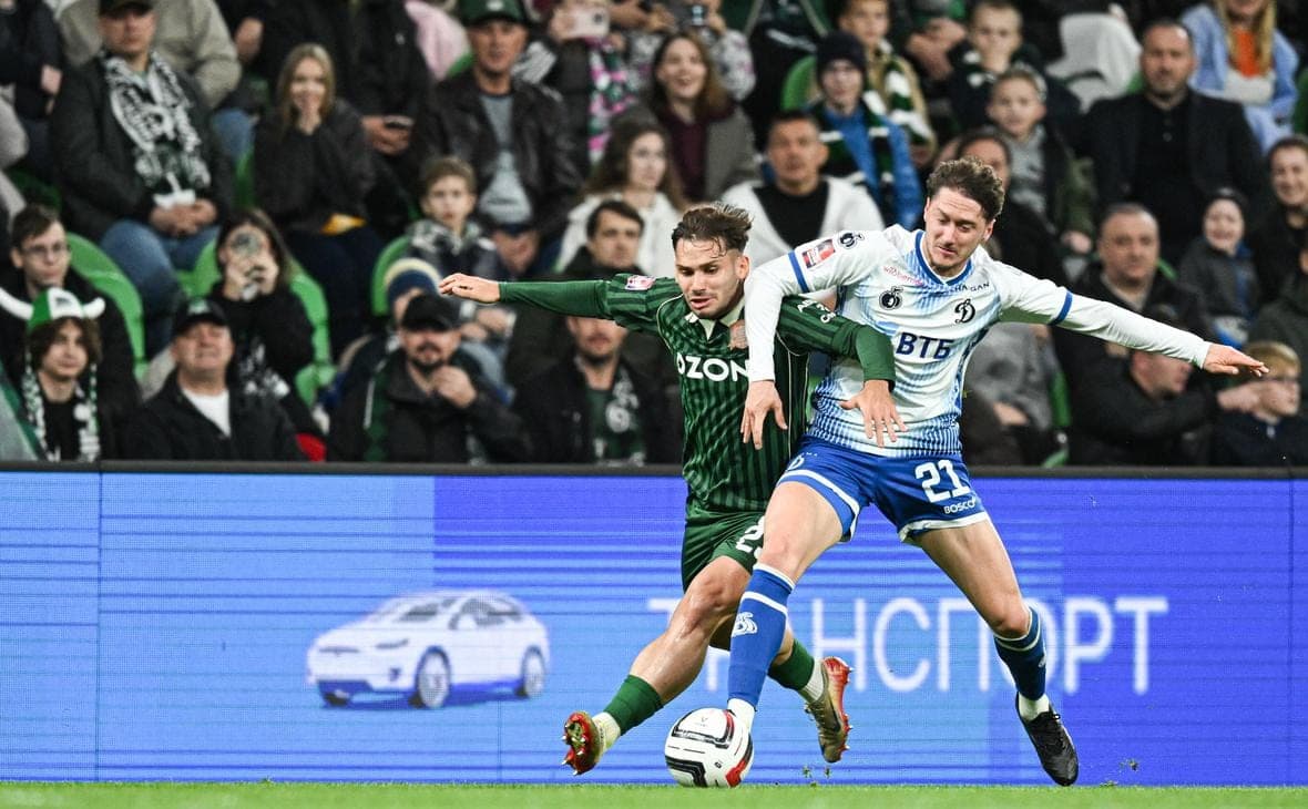 Krasnodar beat Dynamo in the Cup of Russia, winning for the first time in 8 matches