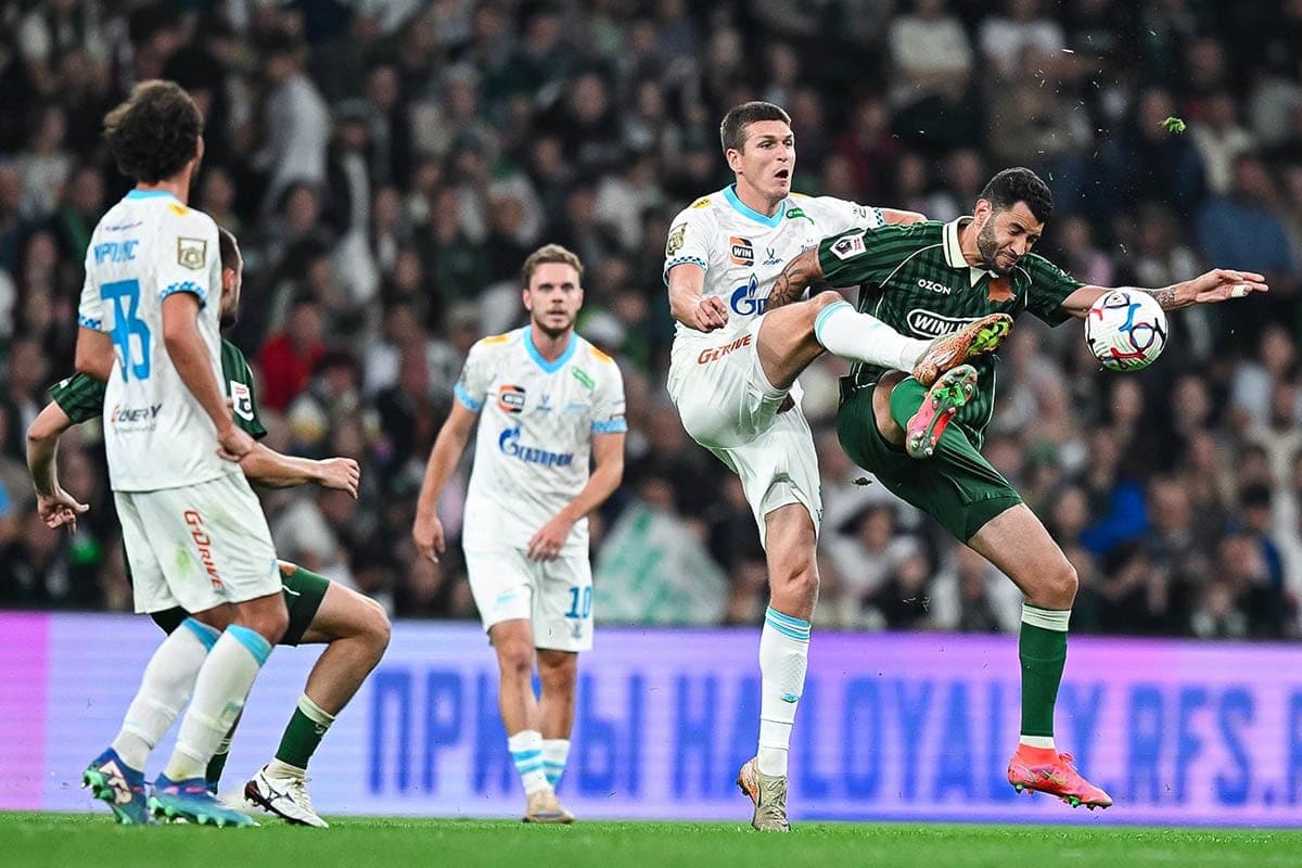 Zenit schlug Krasnodar und leitete den Tisch der russischen Premier League im Fußball