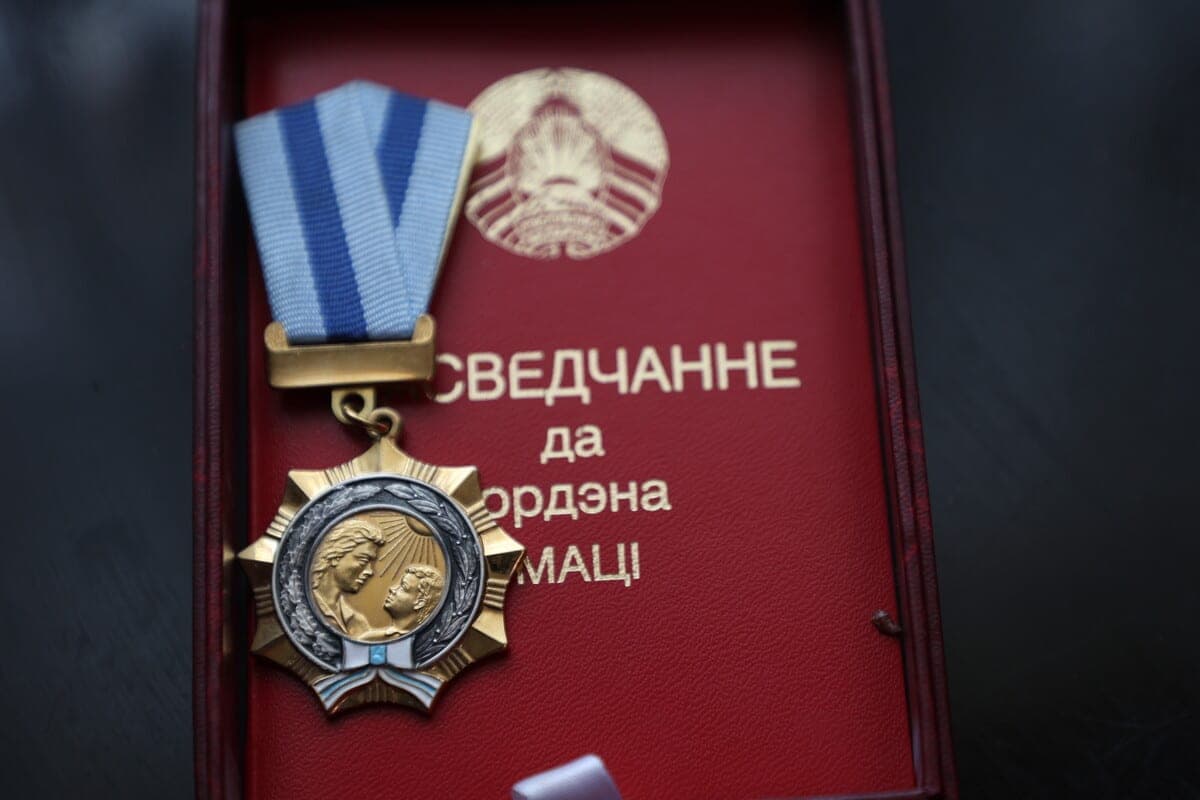 Since 1996, 14.8 thousand women have been awarded the Order of the Mother in Belarus