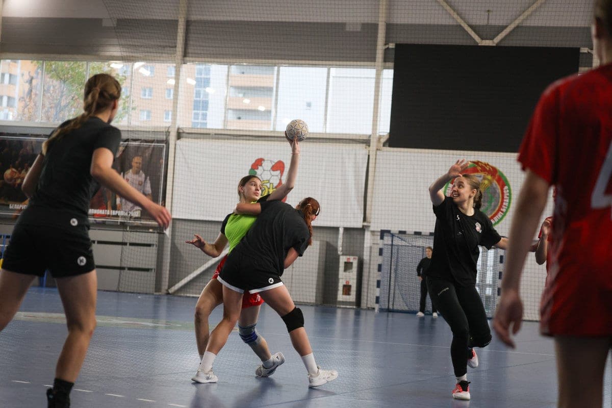 Photo report. Belarusian handball players continue preparations for the World Championship among girls under 16