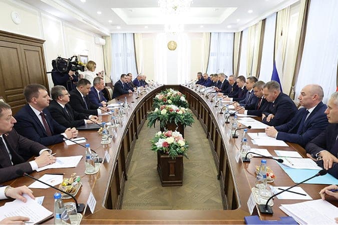 Правительства Беларуси и Санкт-Петербурга подписали дорожную карту сотрудничества на 2027–2031 годы