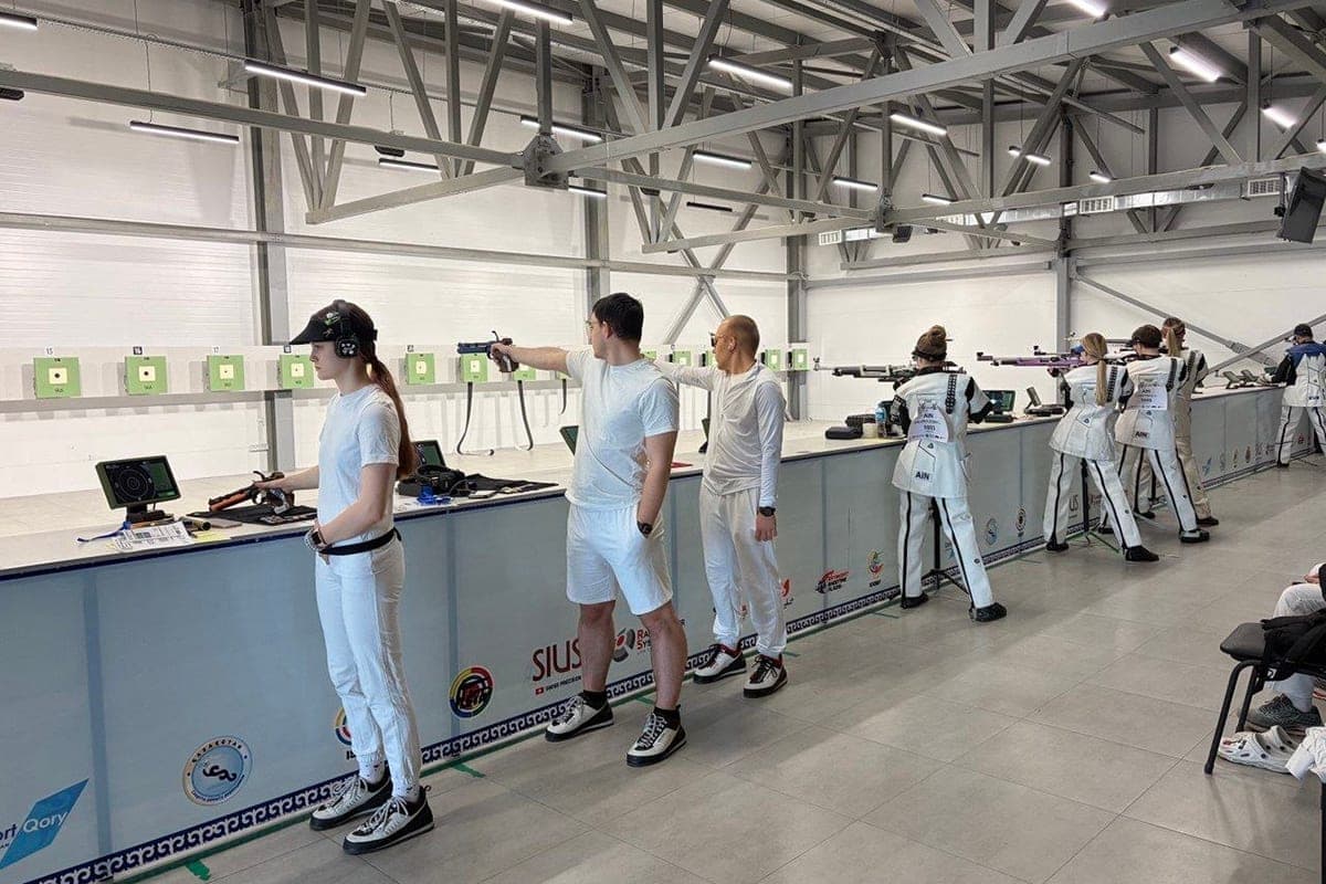 Belarusian Elizaveta Gavrilenko won the bronze Grand Prix in bullet shooting in Shymkent