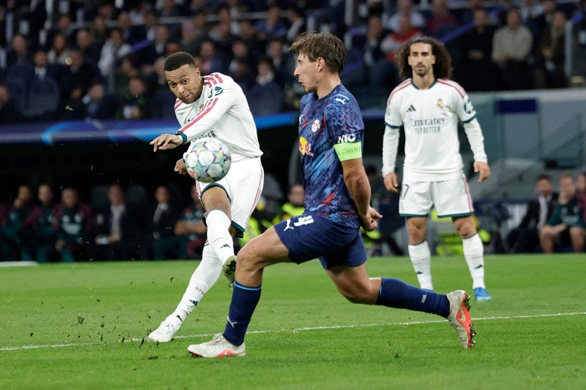 Real Madrid defeated Leipzig in the match of the General stage of the Champions League
