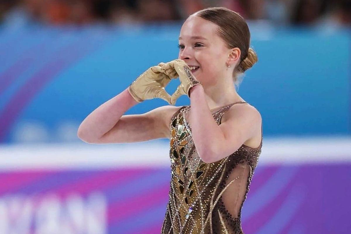 Varvara Stahovich. Photo: Figure skating DAUSHOR