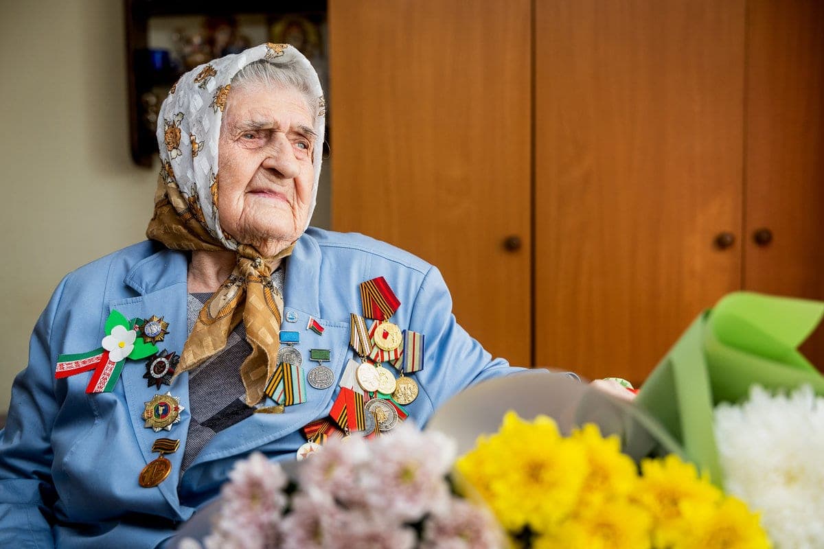 The century of courage and loyalty to the Motherland: veteran Nadezhda Shubina celebrated her 100th anniversary