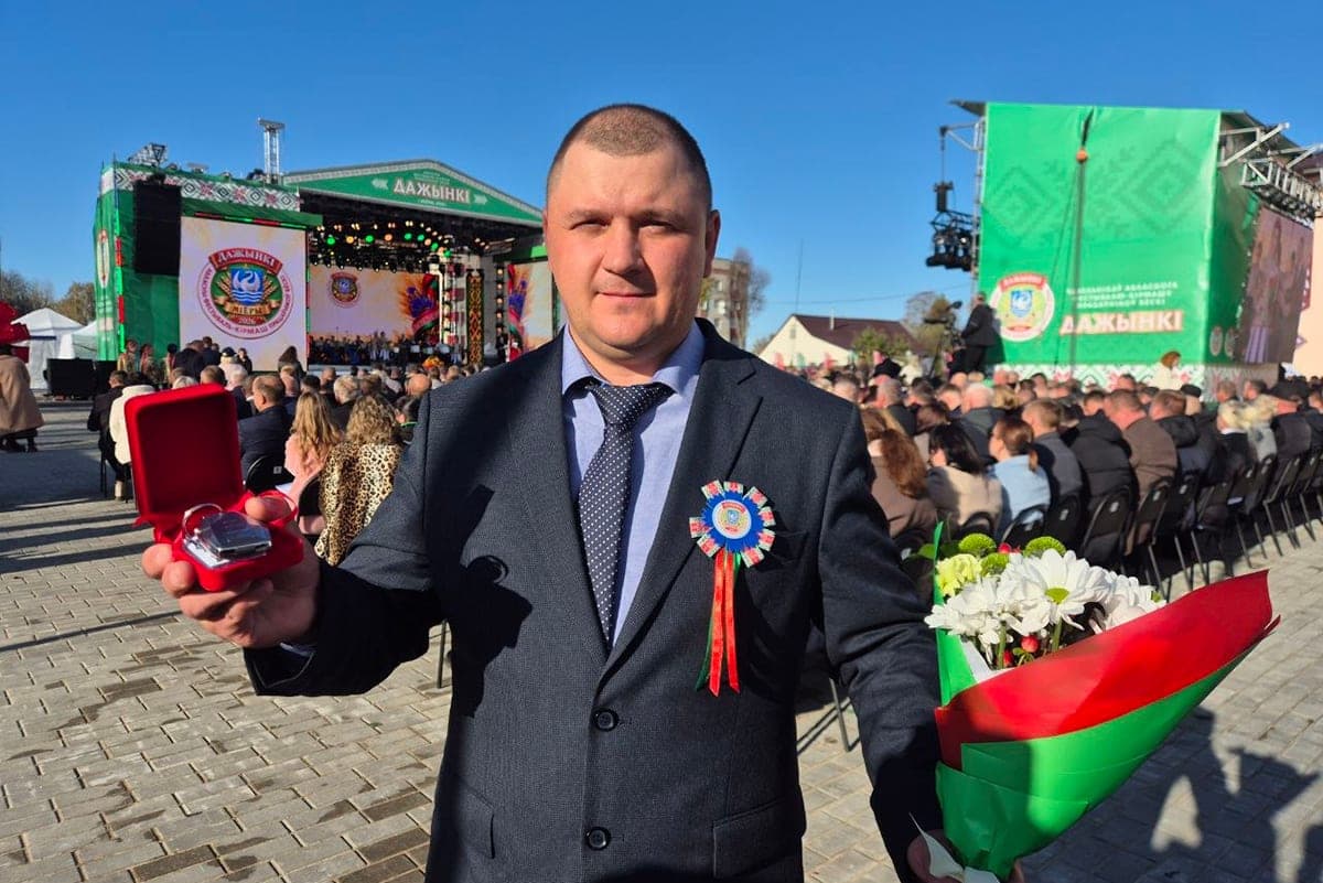 In Miory at Dazhynka-2026, the best harvester of Vitebsk region was awarded the keys to BELGEE X50