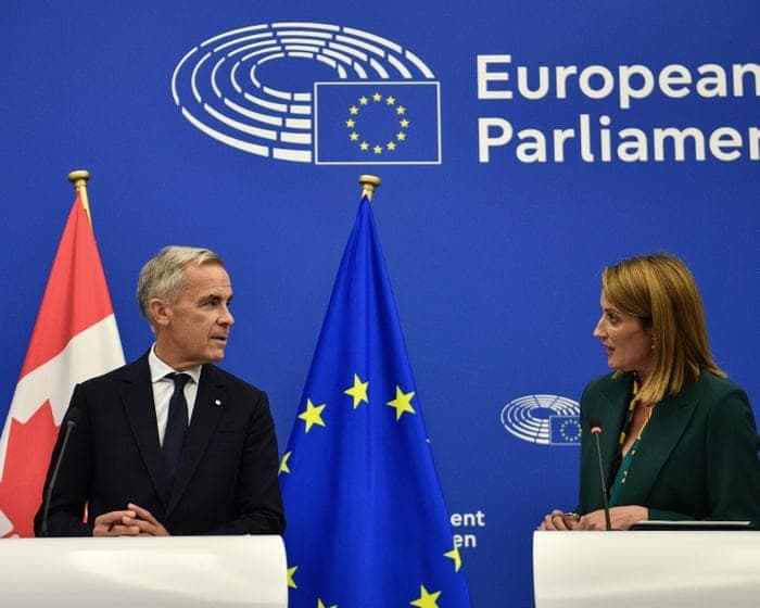 EU backs away from offer to Canada to start ‘associate member’ talks