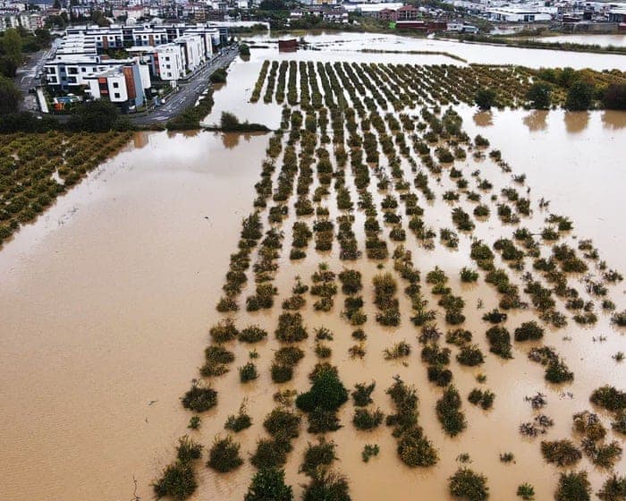 Severe rainfall and flood warnings issued for central Greece and western Turkey