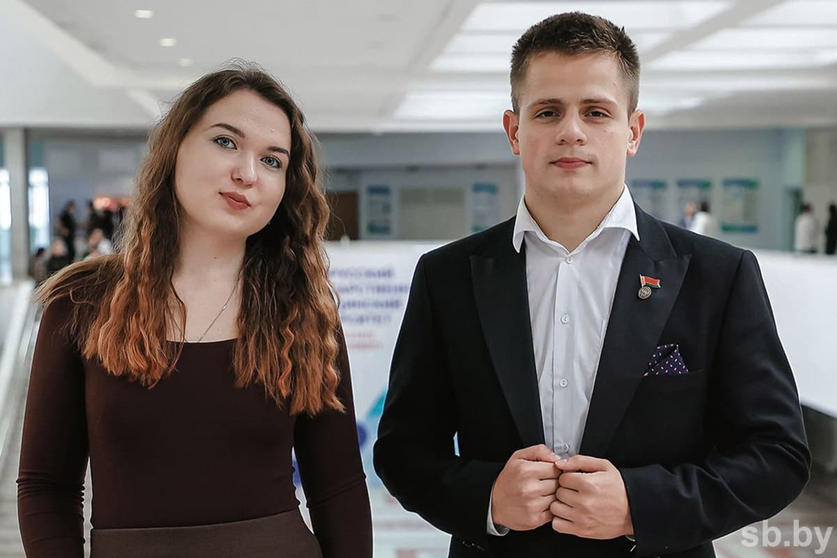 Ksenia Parfenchikova and Dmitry Sasim.