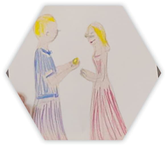 Svetlana appreciates her husband for determination, reliability, kindness. They have been together for 21 years and recently celebrated an opal wedding.