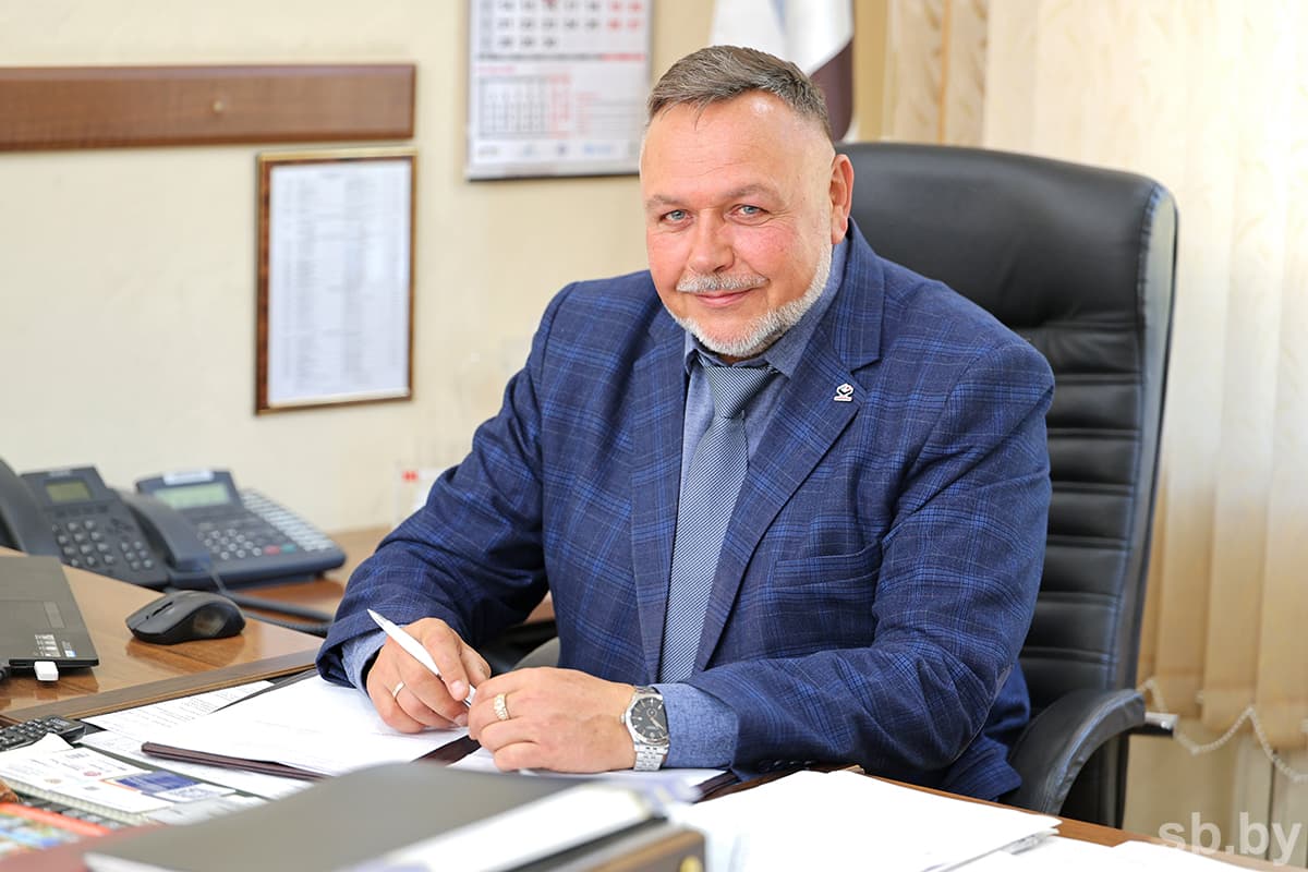 Глава администрации СЭЗ «Витебск» Михаил Скурат