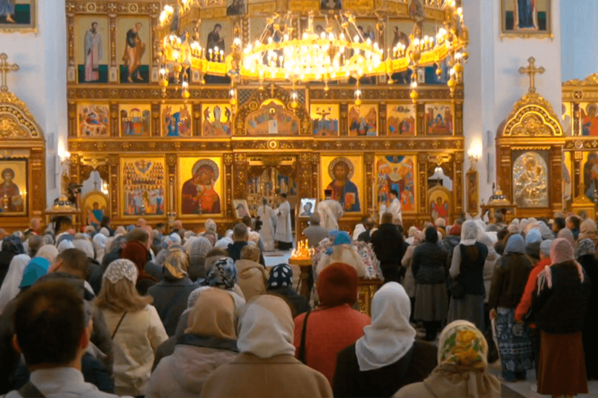 Скриншот видео church.by
