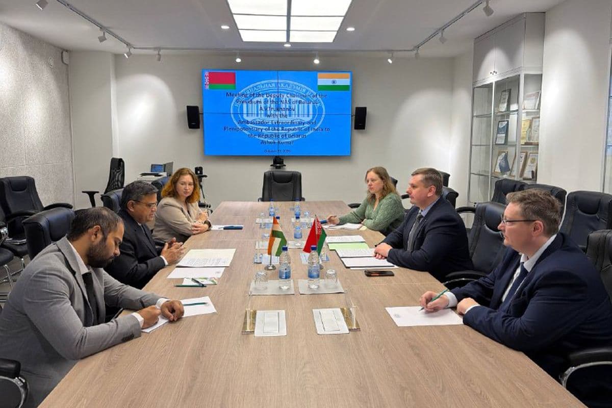 Фото: пресс-служба НАН Беларуси.