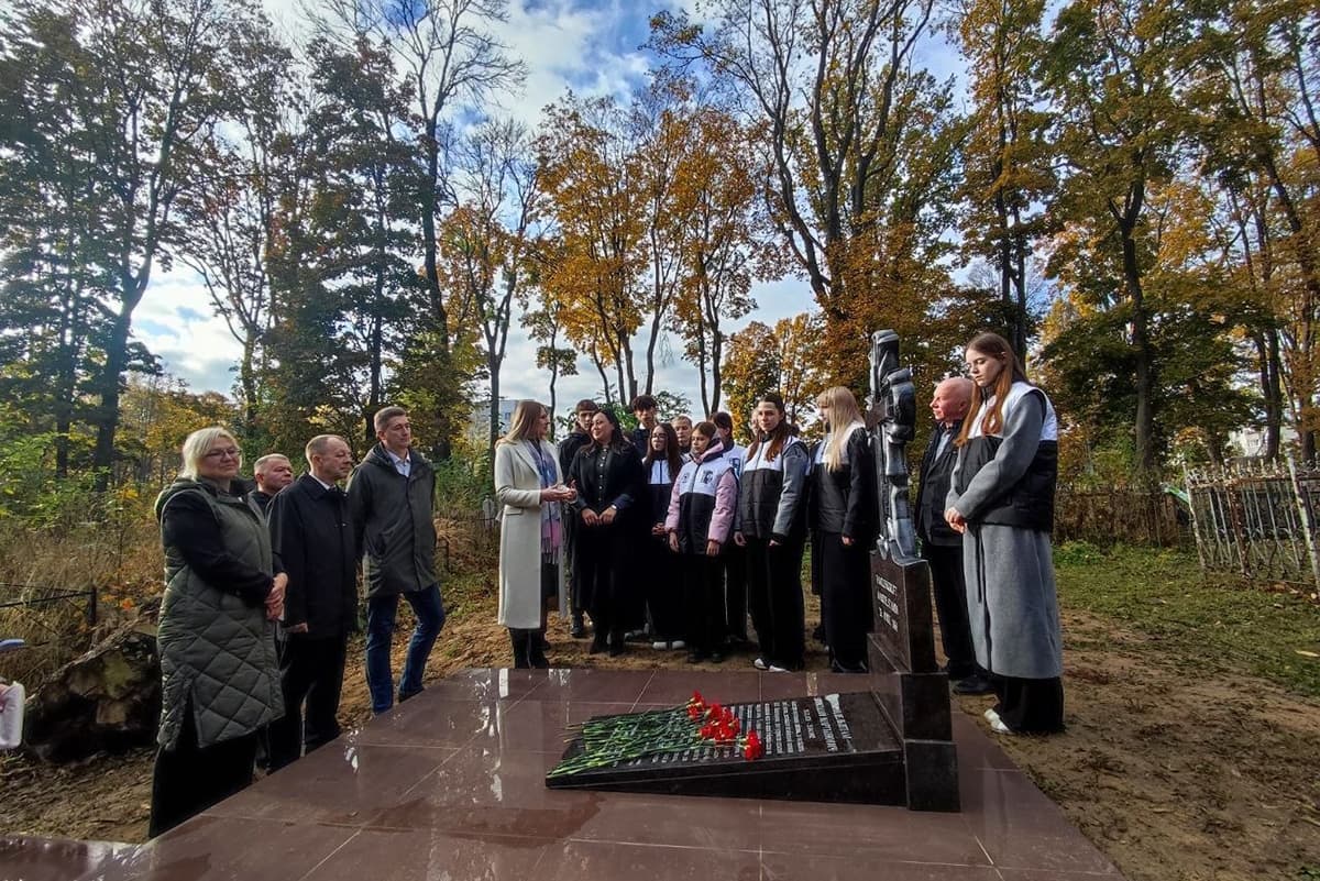 The initiator of the project “Name on the Stone” – Deputy of the House of Representatives of the National Assembly of the Republic of Belarus Galina Belyaeva says: