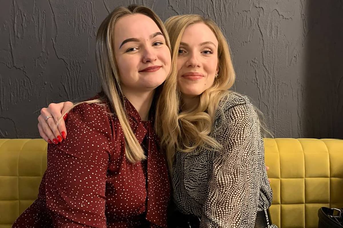 Elizaveta Chernaya, marketer, and Kristina Gustovskaya, logistics specialist