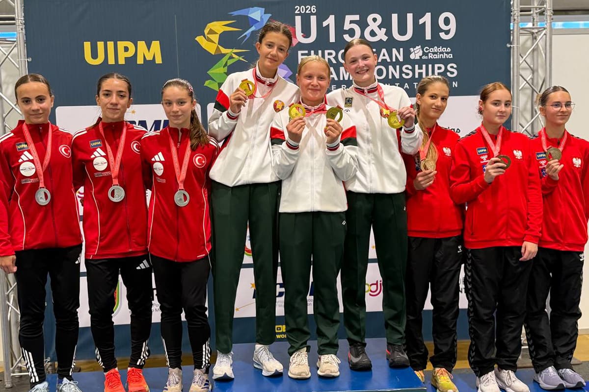 Белорусская спортсменка Квашневская выиграла первенство Европы-U15 по пятиборью Фото: Министерство спорта .