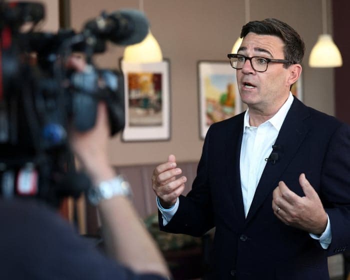 Andy Burnham to host entrepreneurs and local mayors at No 10 on Monday