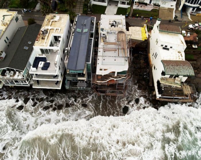 Weather tracker: Floods in eastern India and hurricane damage in California
