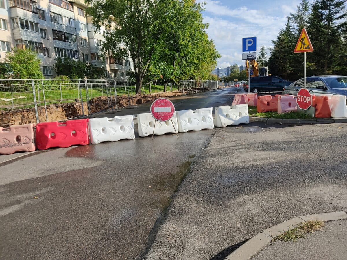 Участок 1-го переулка Кольцова оказался закрыт. Как его объехать