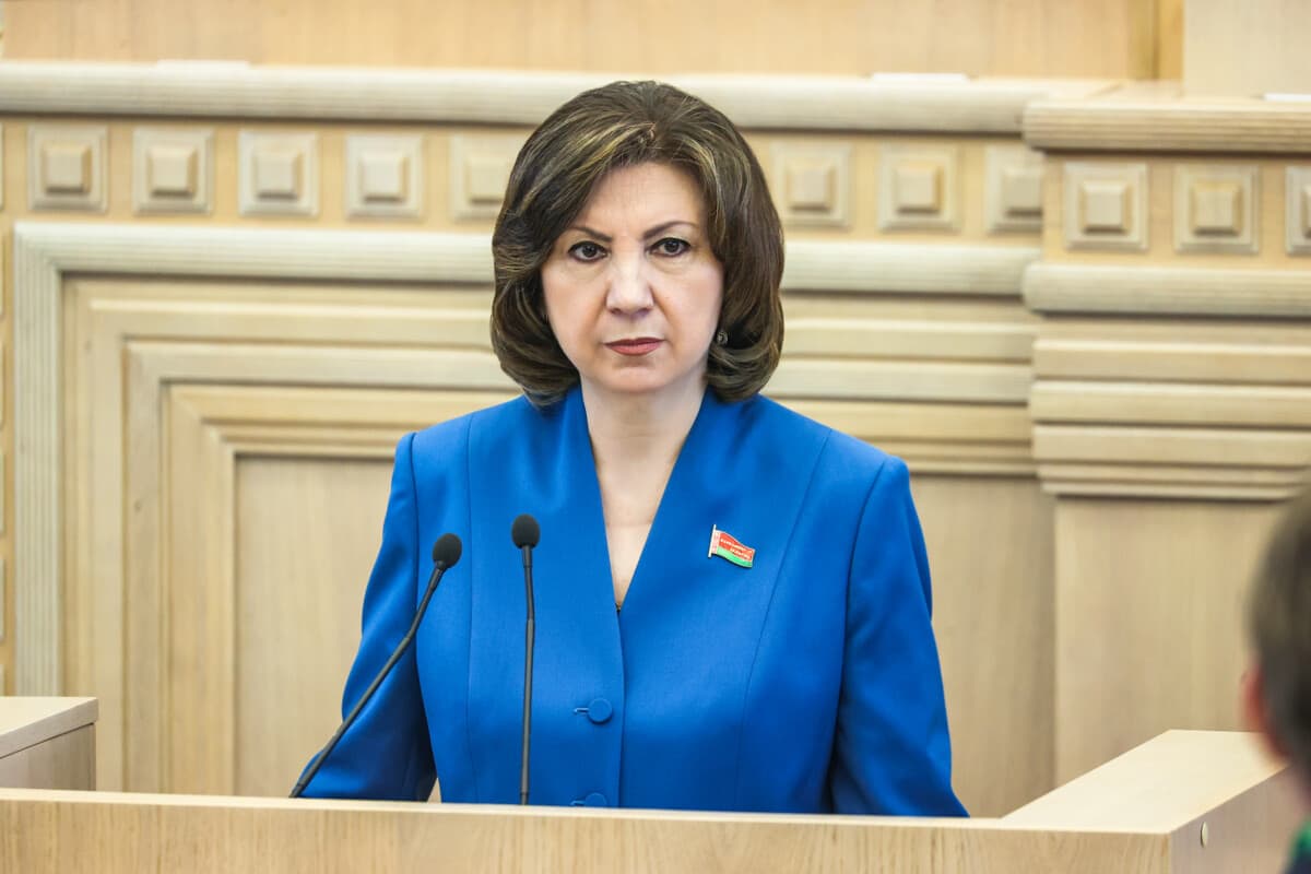 Выступление Натальи Кочановой на открытии пятой сессии Совета Республики восьмого созыва
