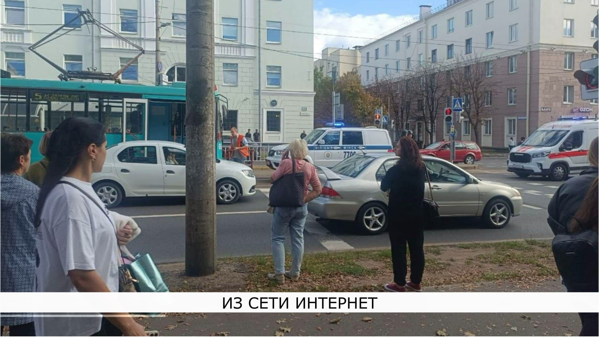 В Минске мужчина напал на пассажира трамвая с ножом