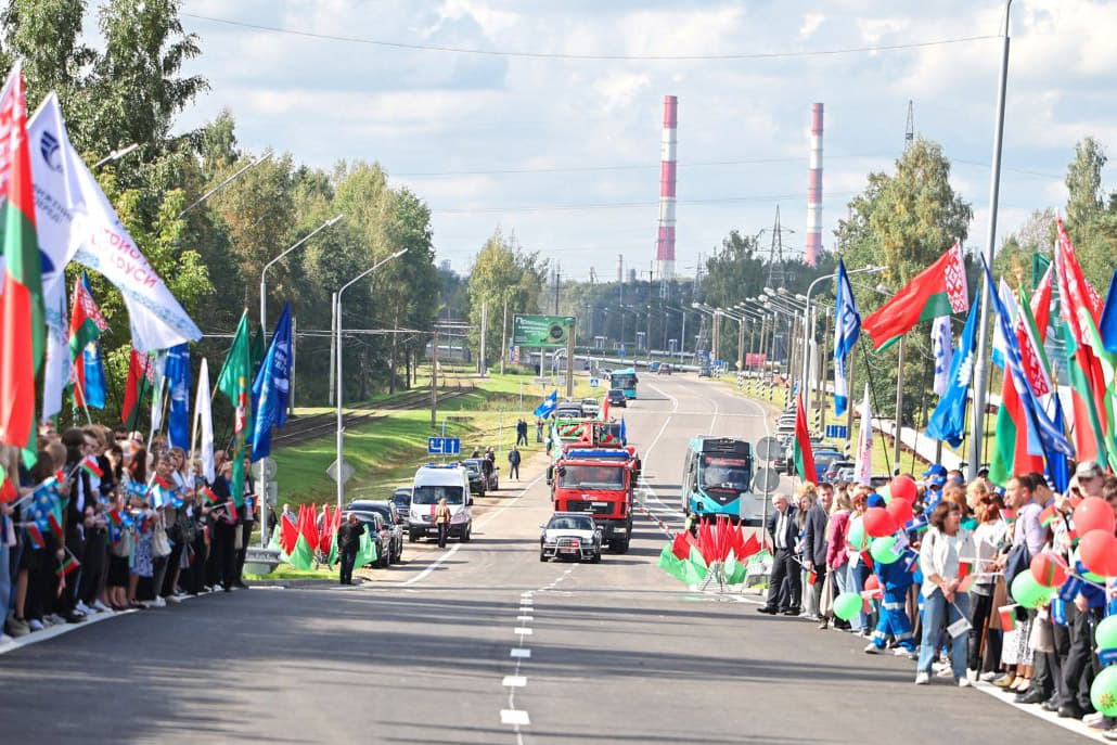 Обновленный путепровод открыли ко Дню народного единства в Новополоцке