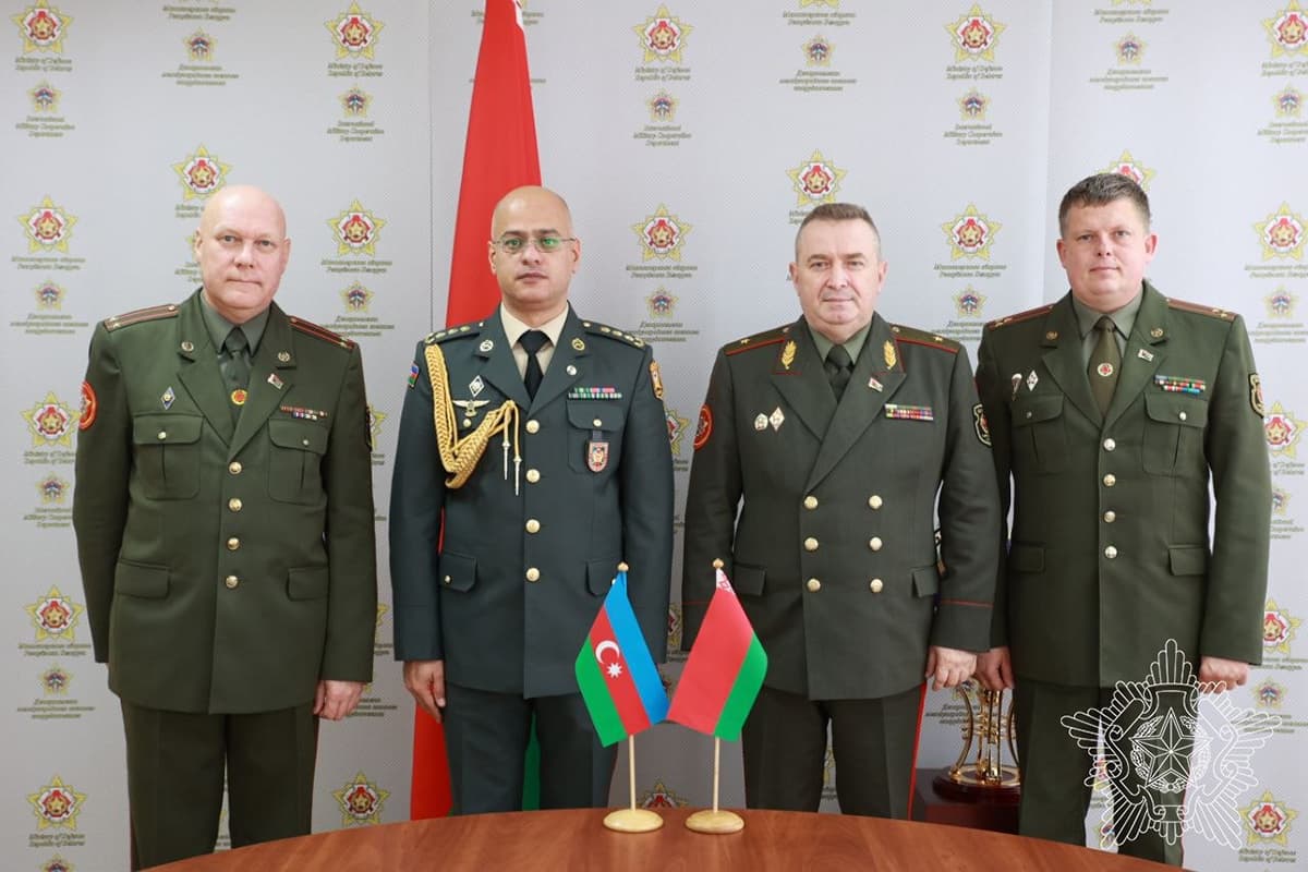 Беларусь и Азербайджан обсудили вопросы военного сотрудничества