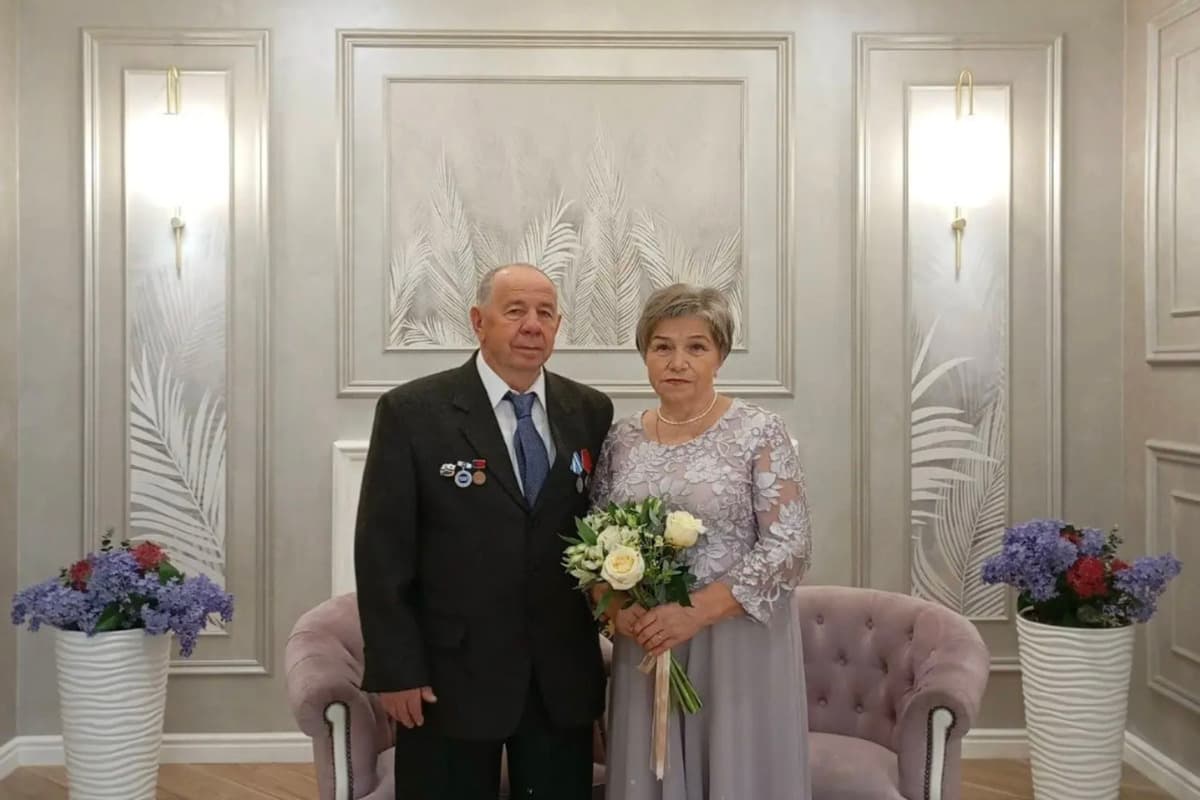 Семья Шнюковых из Северодвинска отметила золотую свадьбу