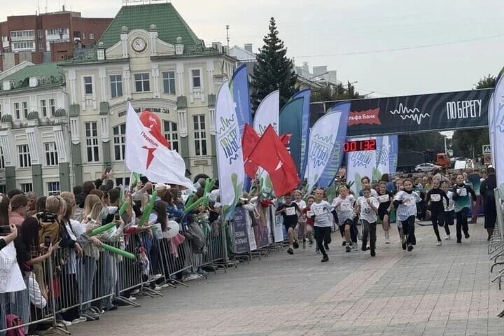 В Орле состоялся забег «ПоБерегу»