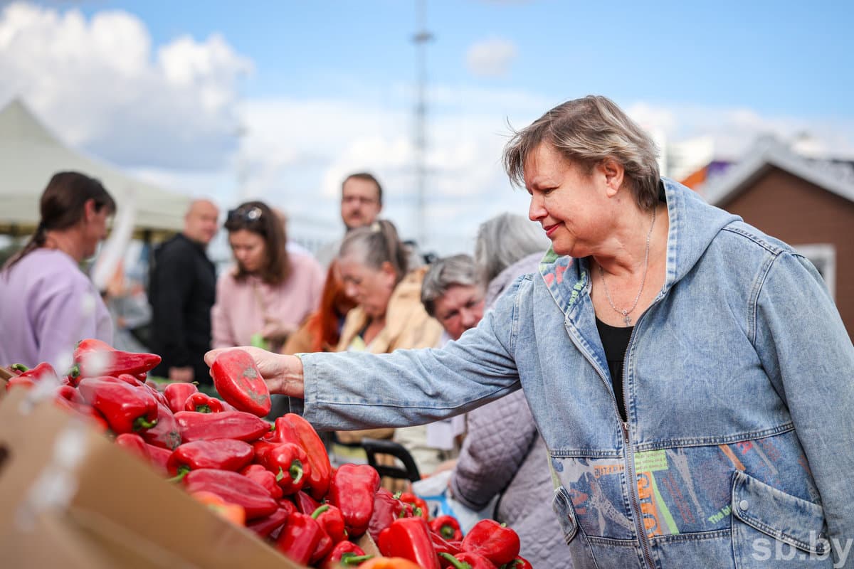 Обращаем внимание на саженец острого перца в горшке. Как объясняет продавец из Столина, его можно использовать в качестве декора или же растить дальше. Цена — 10 рублей.