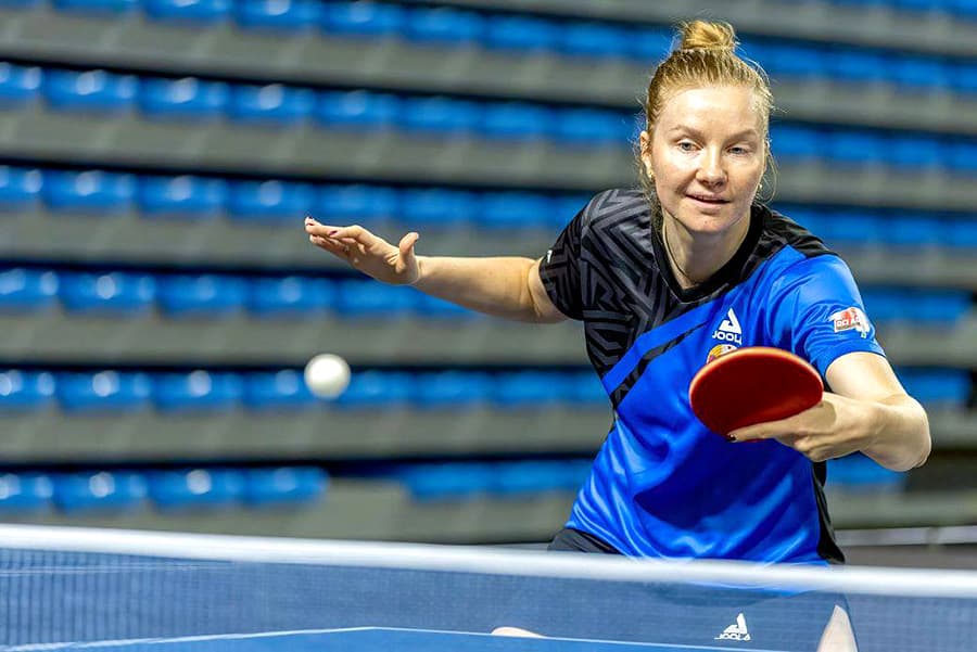 Екатерина Боровок завоевала серебро открытого чемпионата по настольному теннису в Бельгии