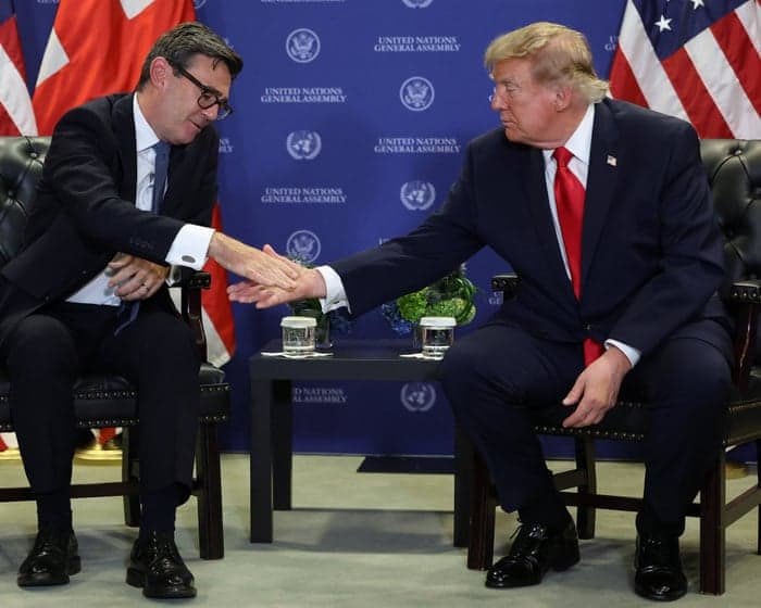 Donald Trump praises ‘natural businessperson’ Andy Burnham after first meeting