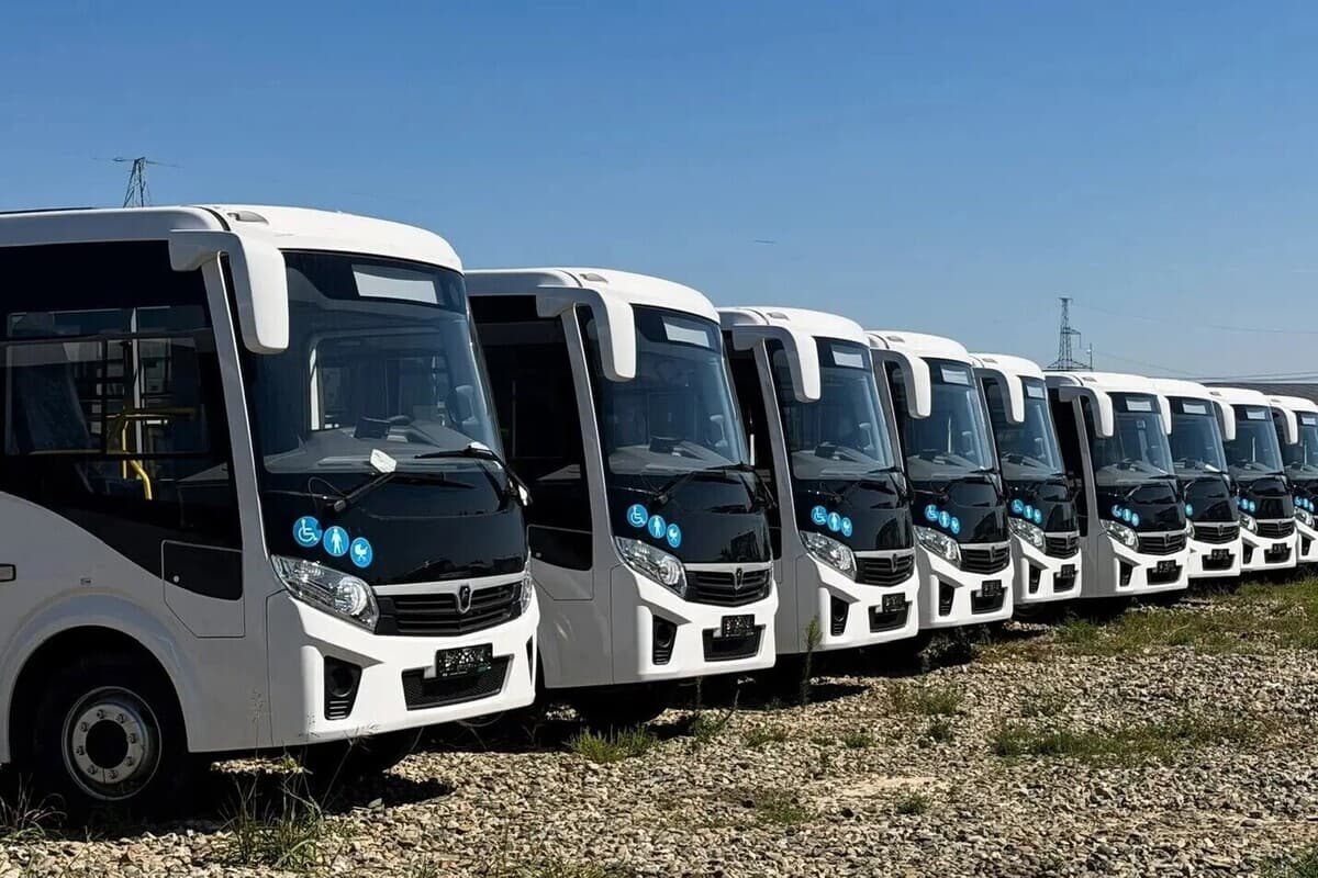 Партия из двадцати семи современных автобусов поступила в Краснодар