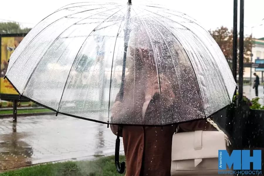 МЧС предупреждает белорусов о сильных дождях 24 сентября