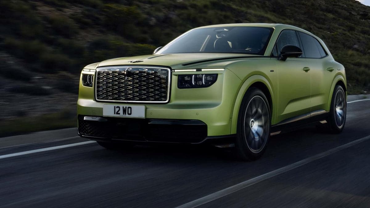 Bentley представила свой первый электромобиль