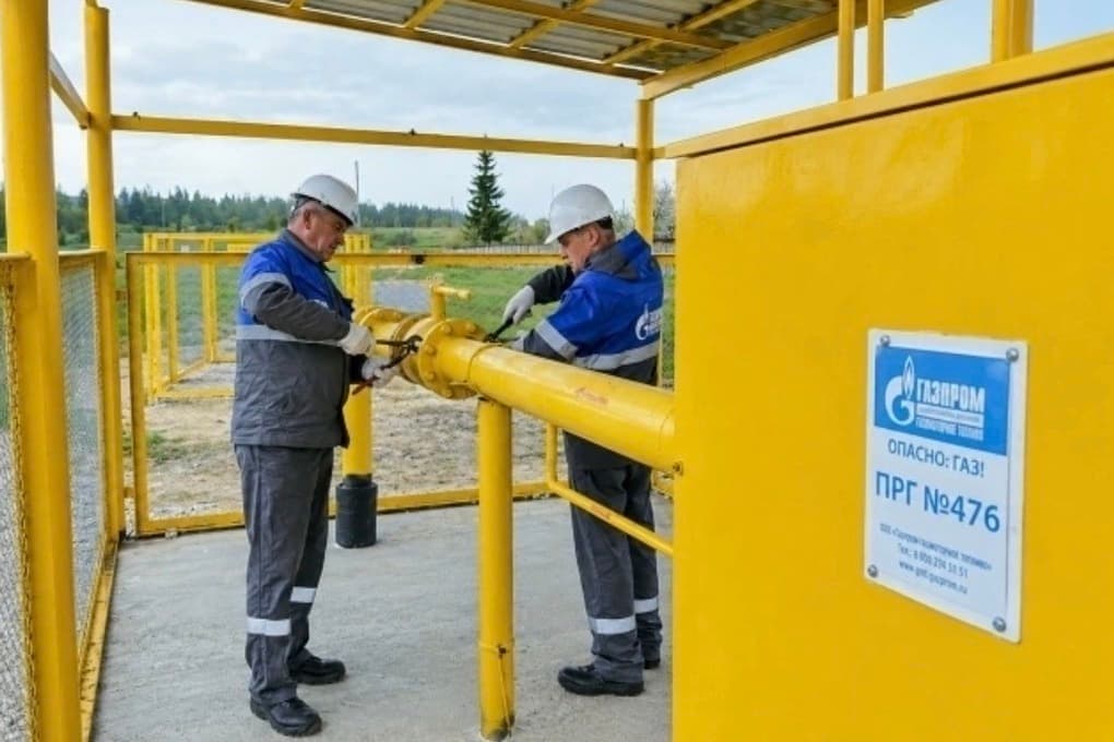 В орловскую деревню Усть-Рыбница провели газ