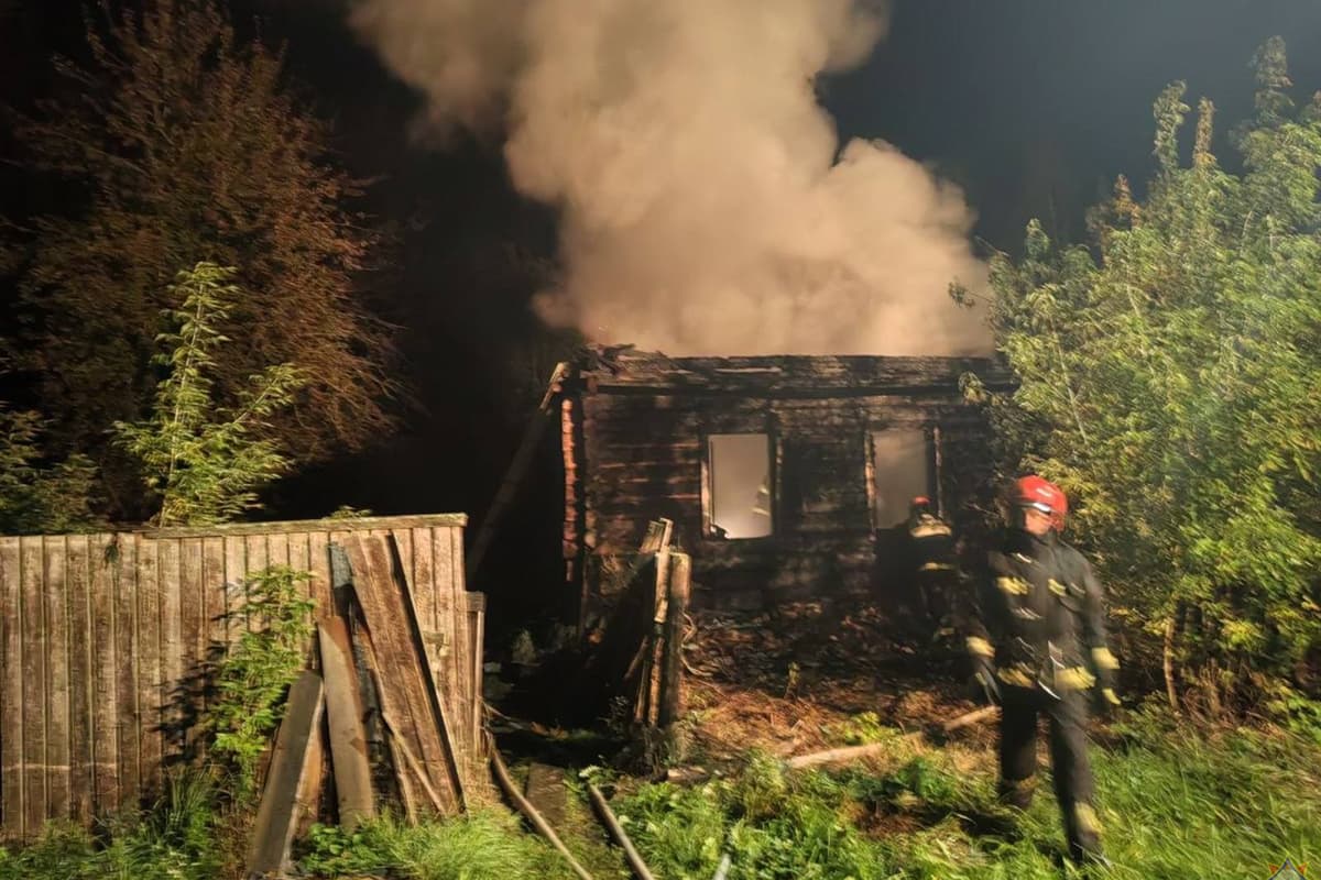 В Краснопольском районе при пожаре погиб мужчина
