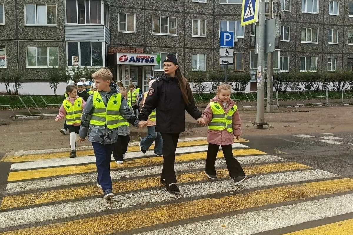 В школе №4 Коряжмы прошла «Безопасная дорога»