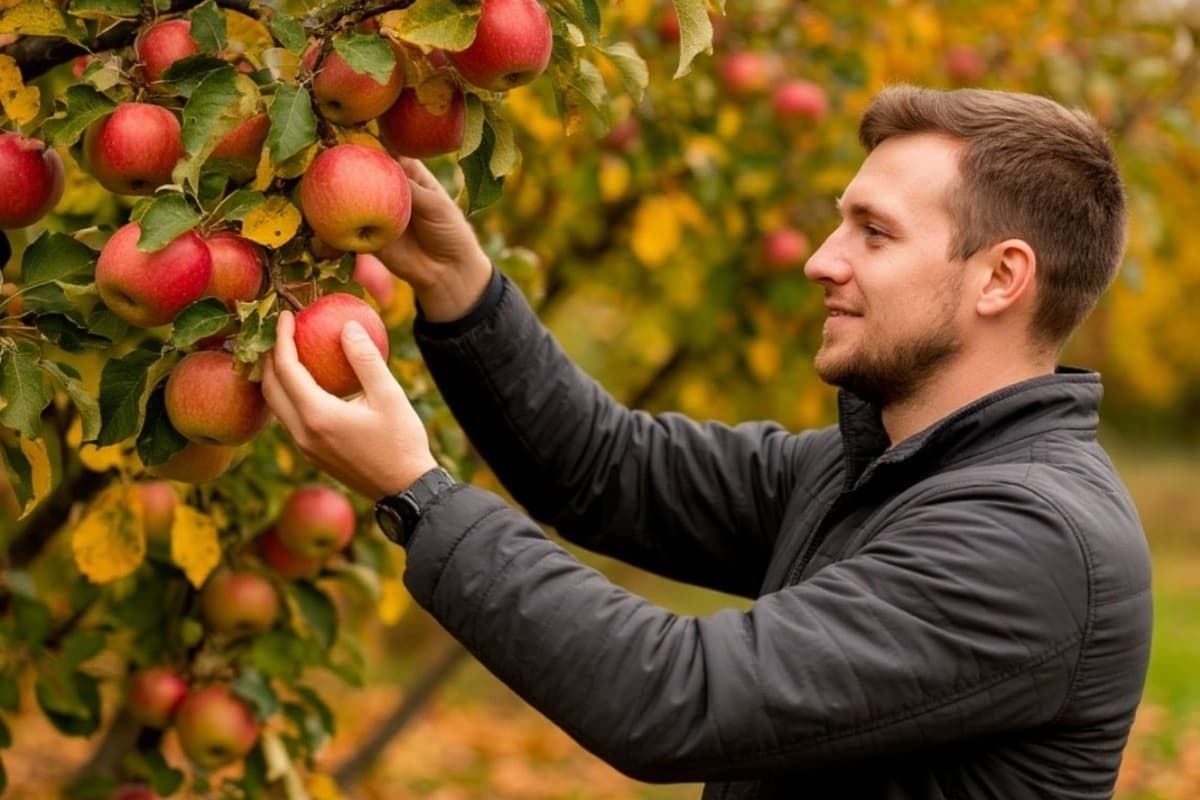 Do not rush to remove apples after the first freeze