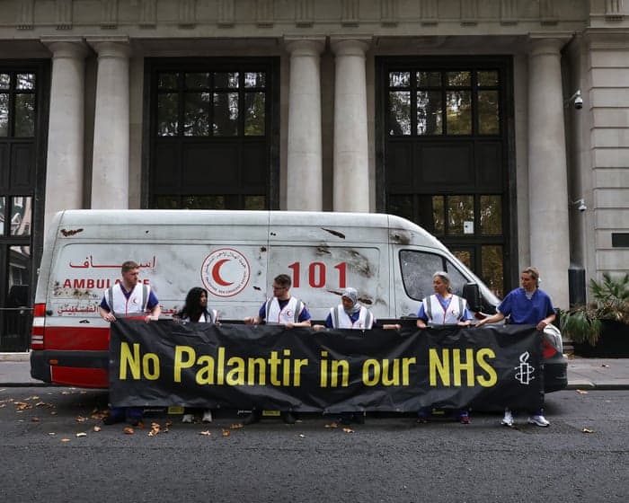 More than 44,000 file legal objections to Palantir NHS platform handling their data