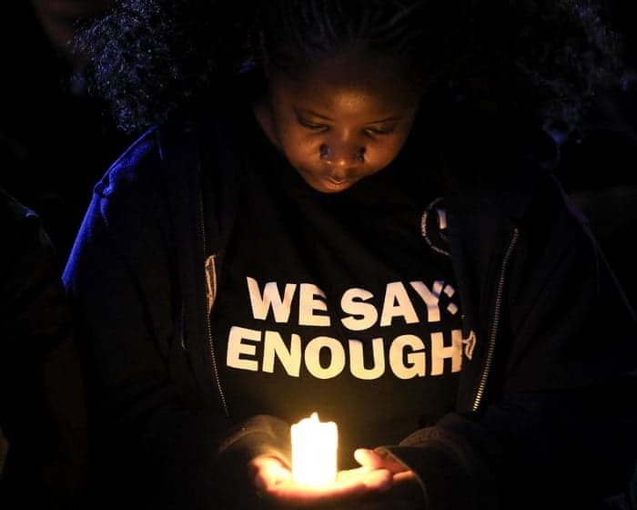 South African leader urges men to speak up on gender-based violence after series of killings