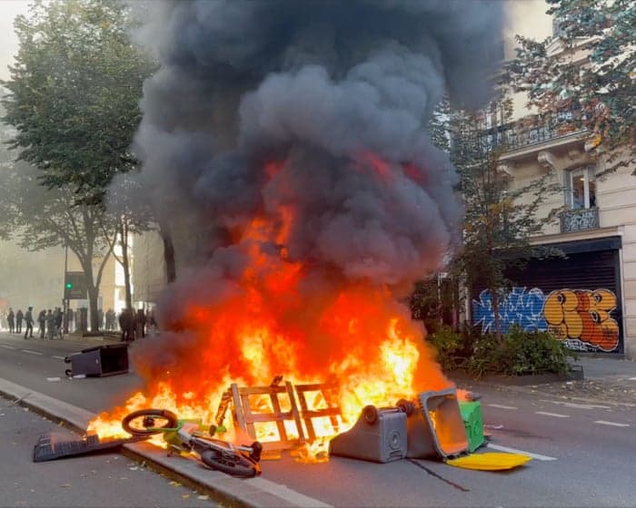 France school protests escalate into ‘urban violence’ as PM calls crisis cabinet meeting