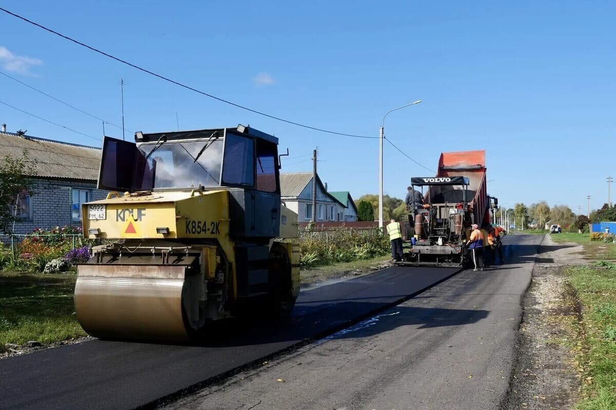 В рязанском минтрансе рассказали о ремонте дороги в Александро-Невском районе