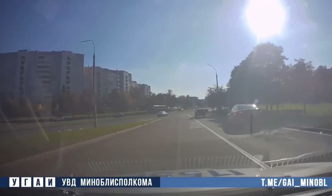 Скриншот видео УВД Минского облисполкома