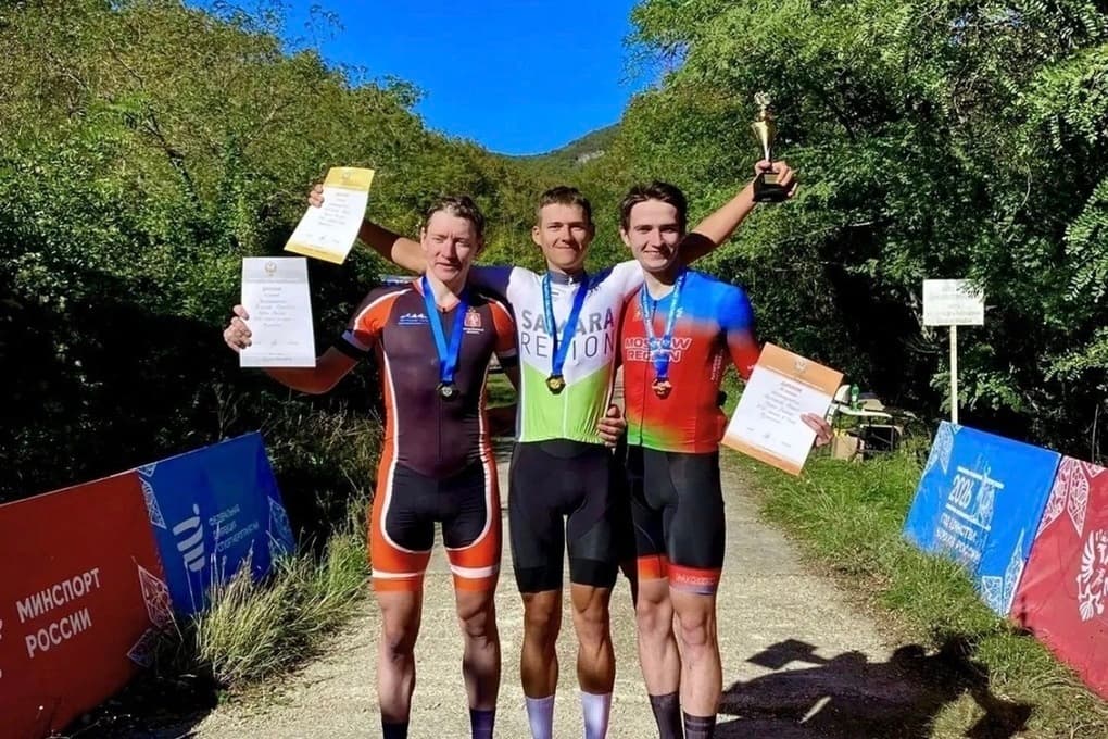 SSUOR student Yuri Kopytenko won the Russian Mountain Bike Cup