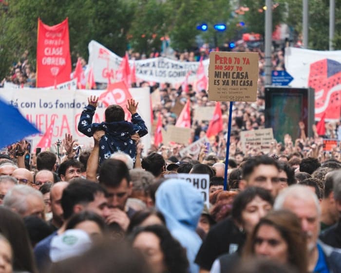 Protests in France and Spain appear disparate but core issues are the same